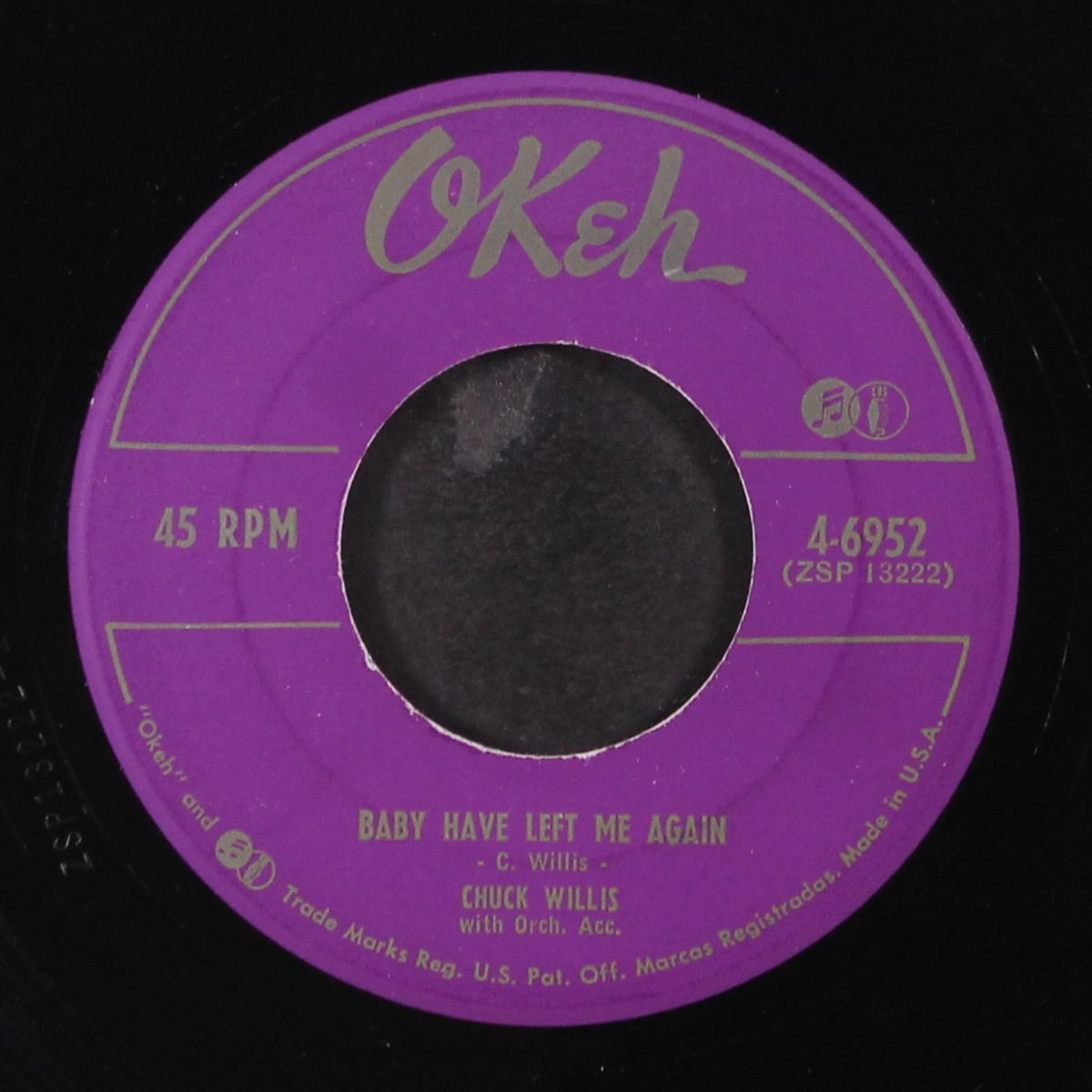 baby have left me again / going to the river by CHUCK WILLIS