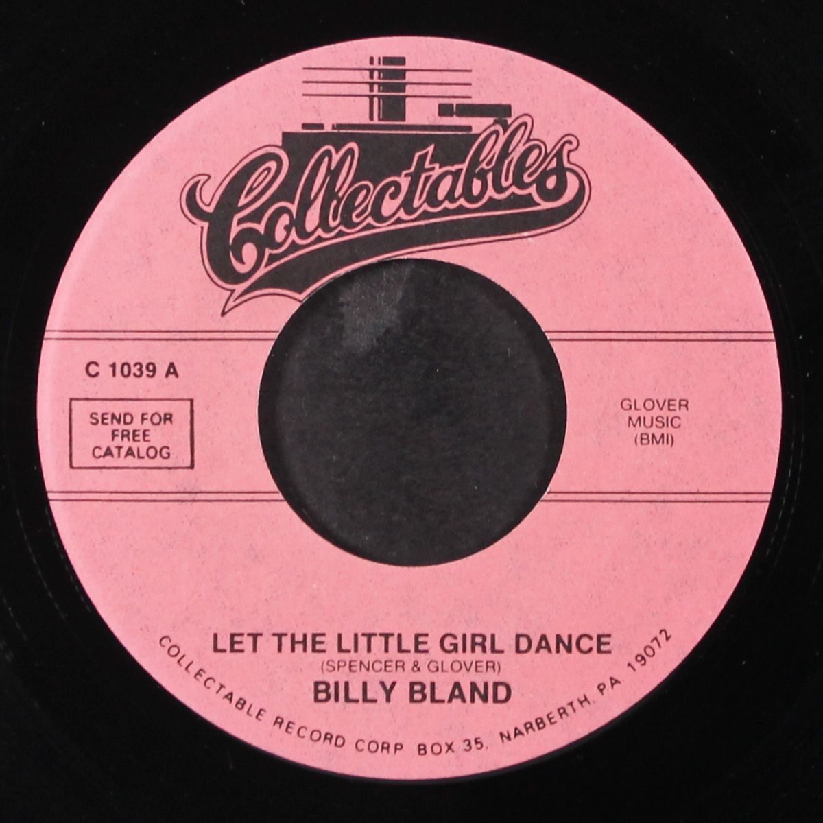 let the little girl dance / the angels sang by BILLY BLAND / SOLITARES