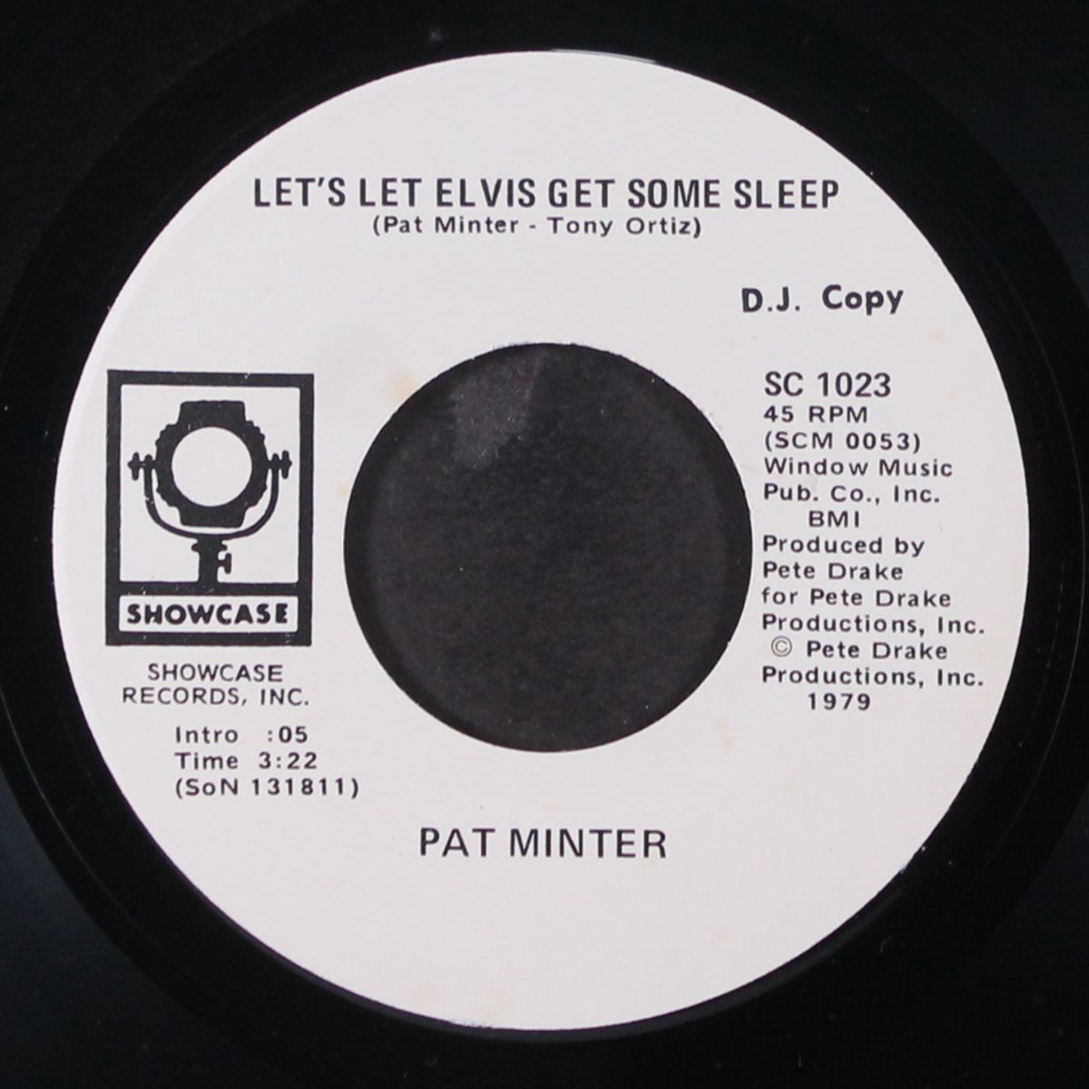 let's let elvis get some sleep / dog man by PAT MINTER
