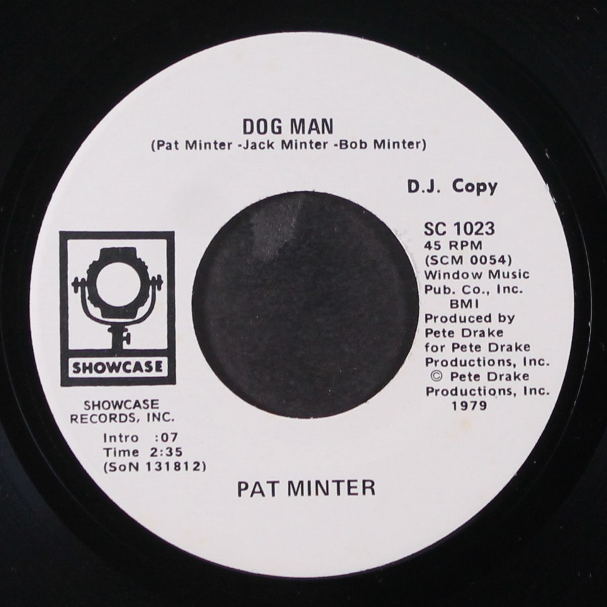 let's let elvis get some sleep / dog man by PAT MINTER