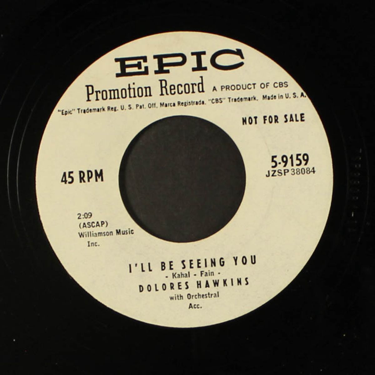 i gotta right to sing the blues / i'll be seeing you by DOLORES HAWKINS