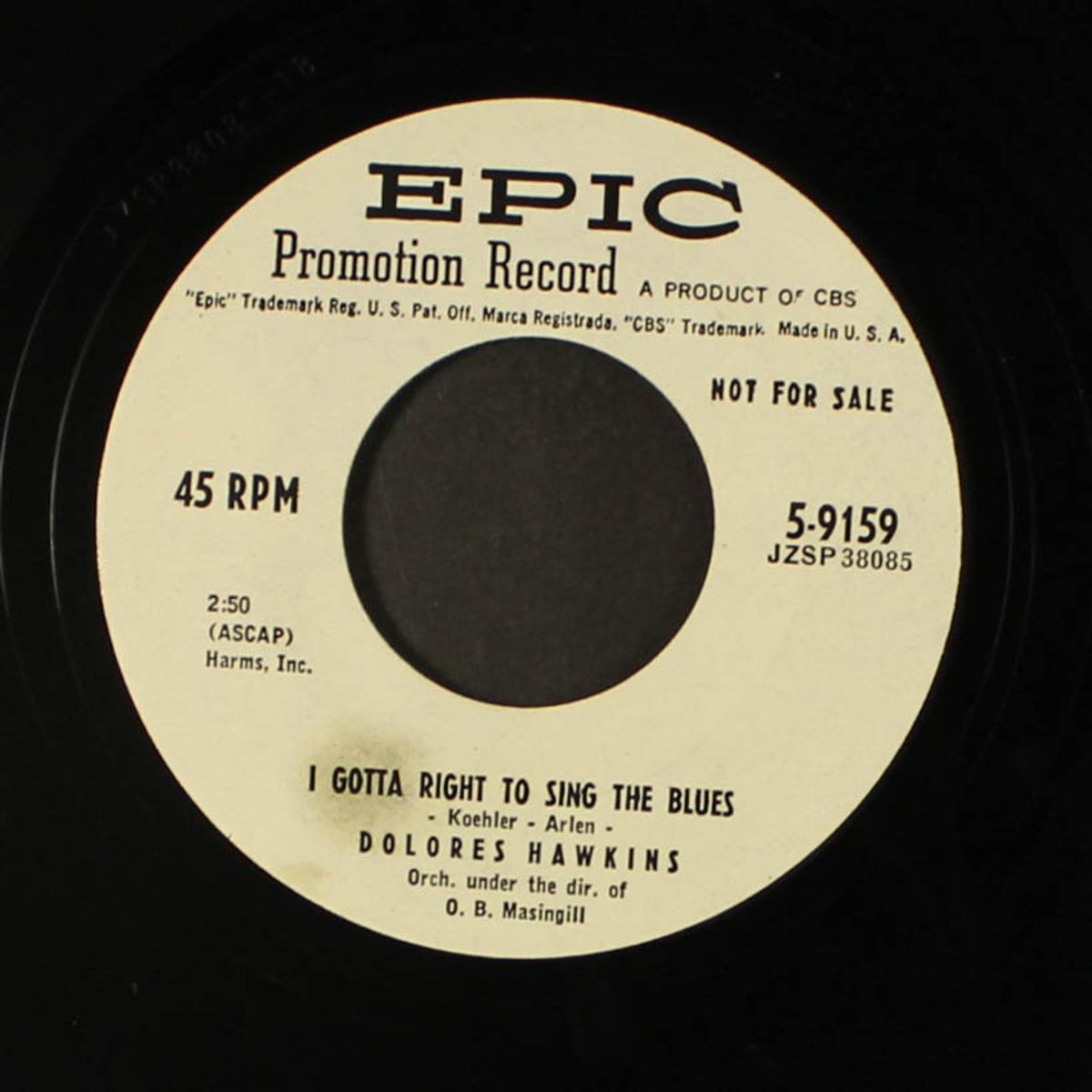 i gotta right to sing the blues / i'll be seeing you by DOLORES HAWKINS