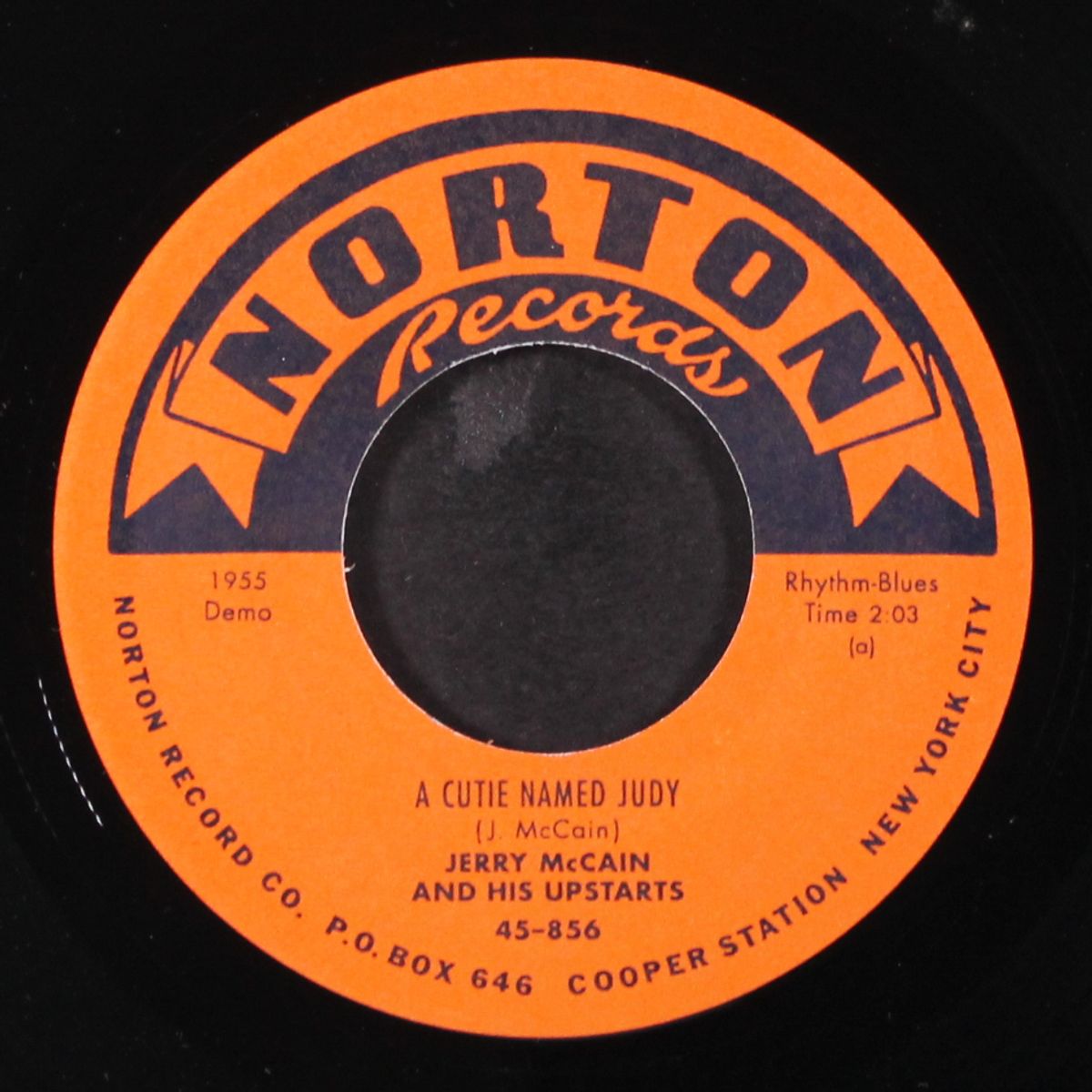 a cutie named judy / it must be love by JERRY MCCAIN & UPSTARTS