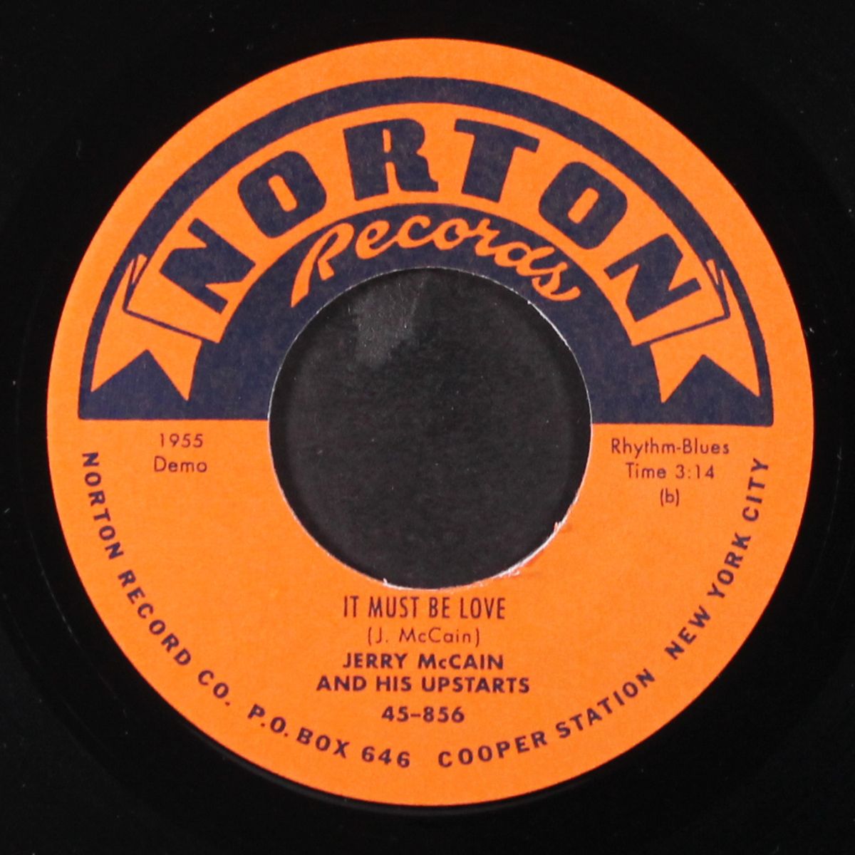 a cutie named judy / it must be love by JERRY MCCAIN & UPSTARTS