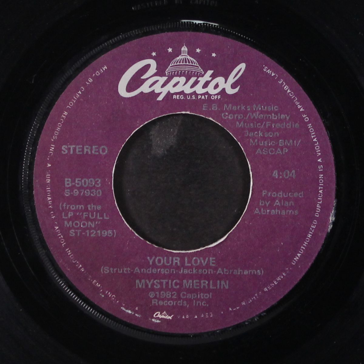 mr. magician / your love by MYSTIC MERLIN