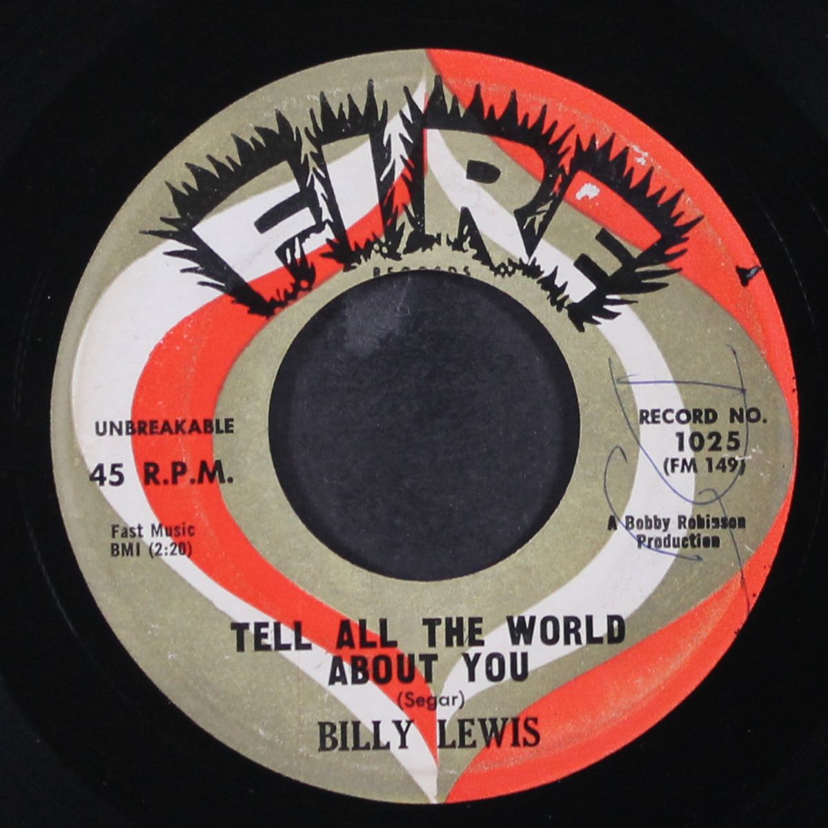 heart trouble / tell all the world about you by BILLY LEWIS