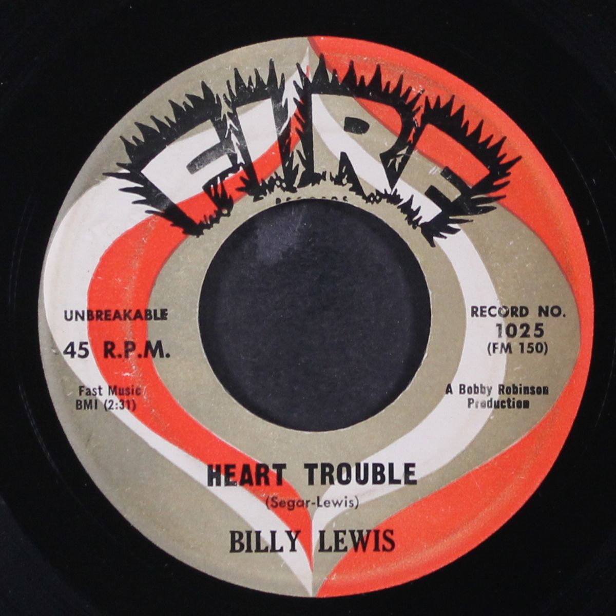 heart trouble / tell all the world about you by BILLY LEWIS