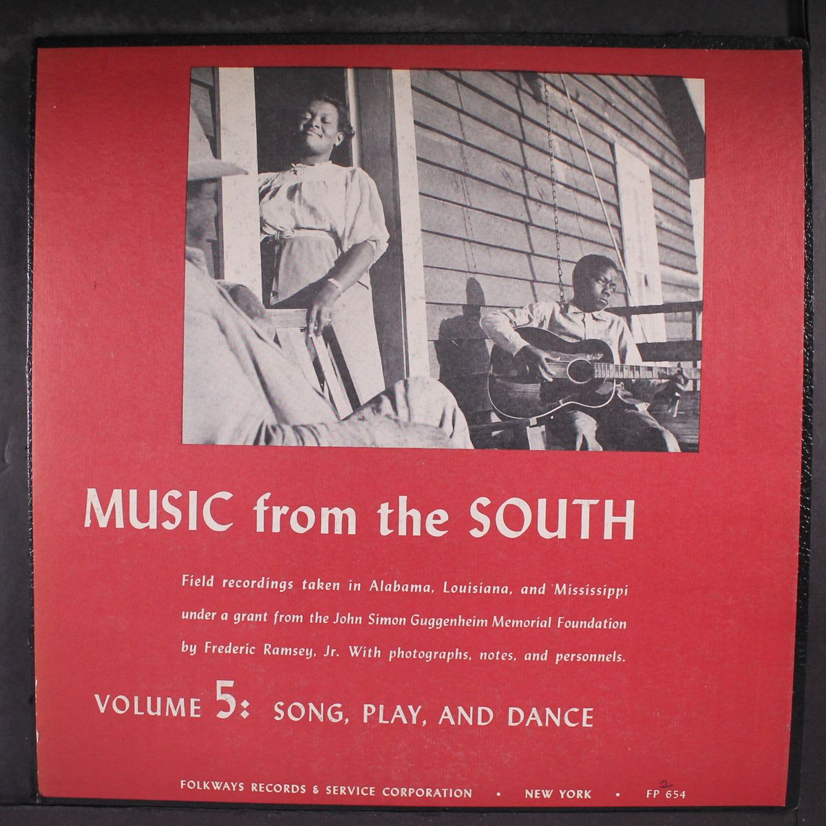 music from the south, vol. 5; song, play, and dance by VARIOUS