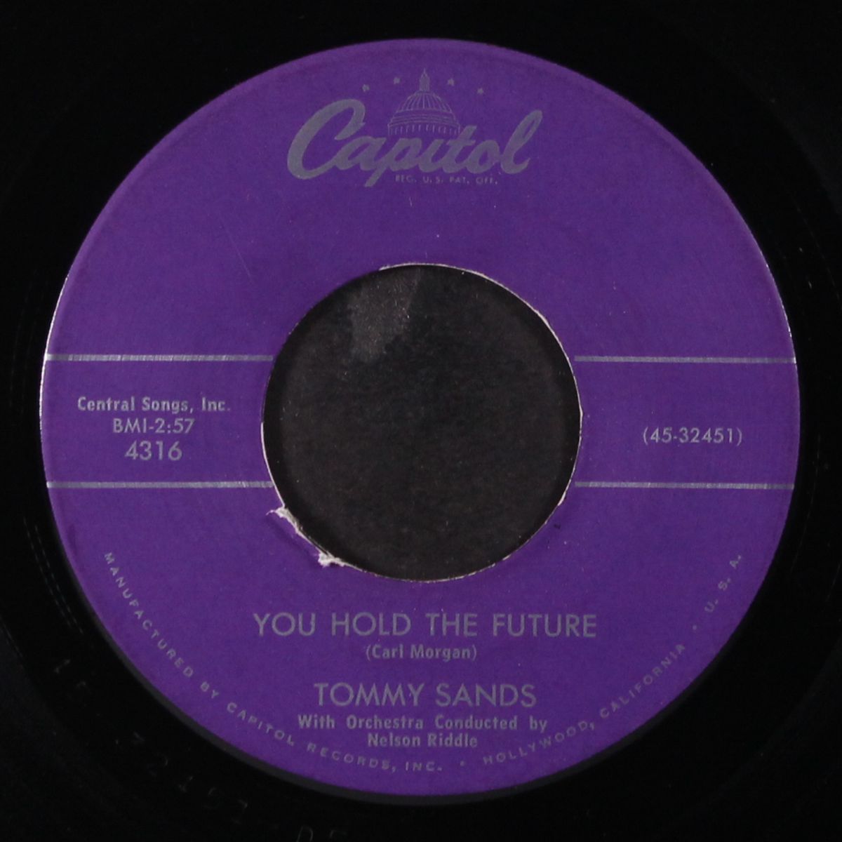 you hold the future / i gotta have you by TOMMY SANDS