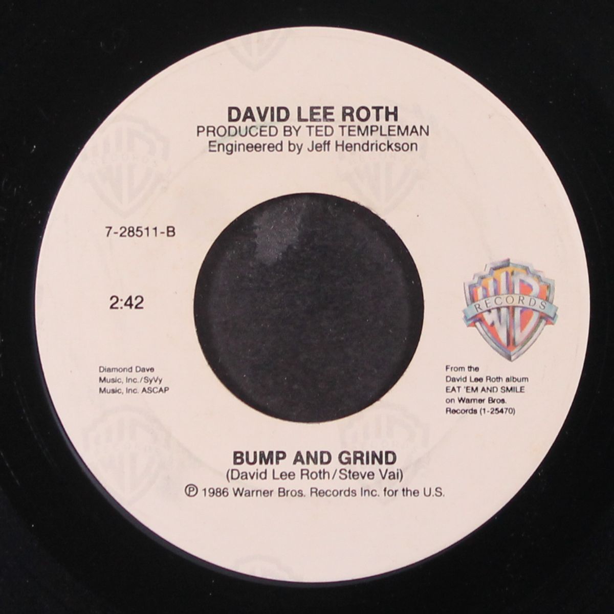that's life / bump and grind by DAVID LEE ROTH