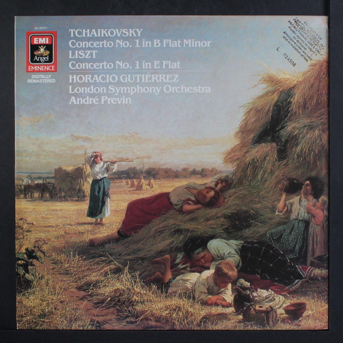 tchaikovsky: concert no. 1 / liszt: concerto no. 1 by ANDRE PREVIN