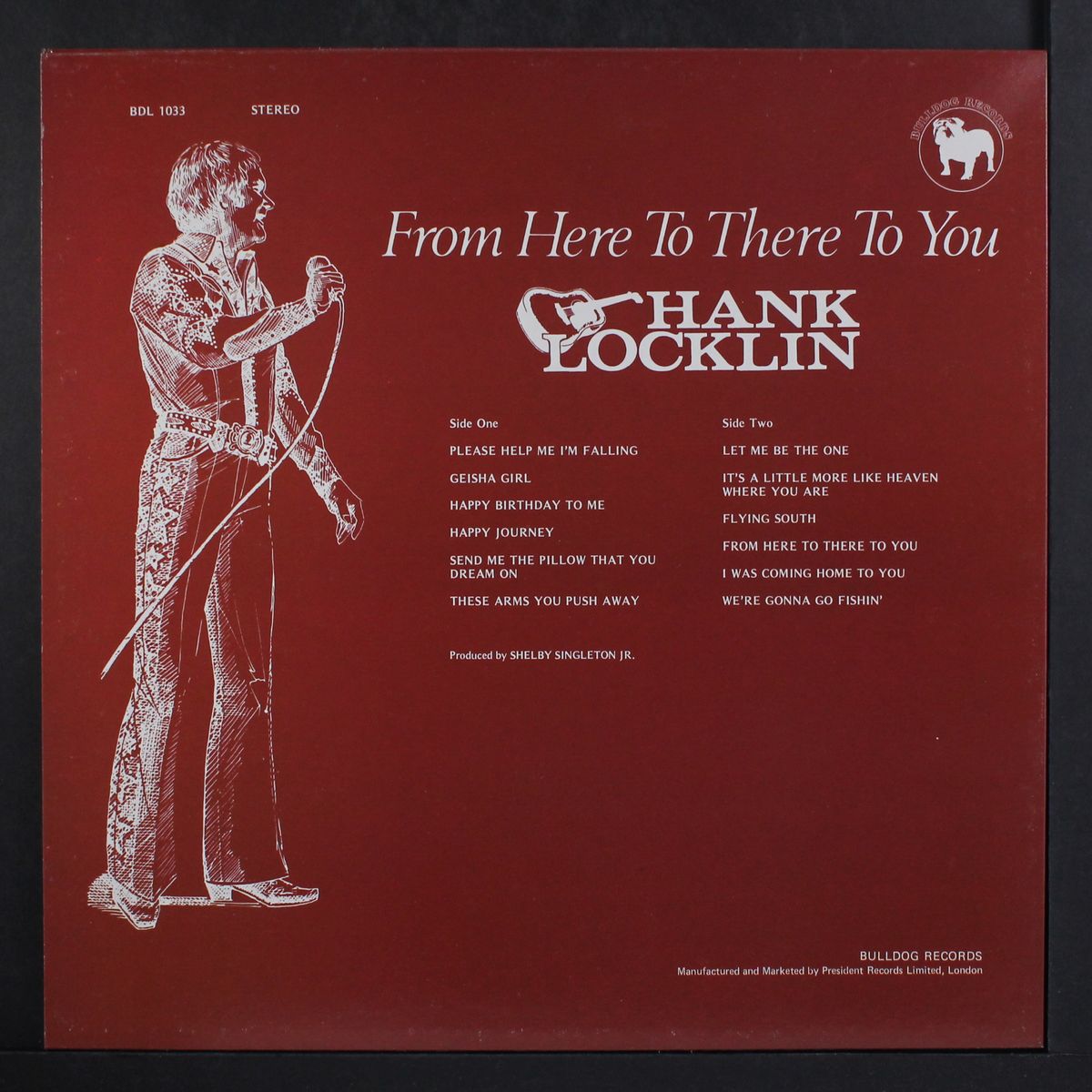 from here to there to you by HANK LOCKLIN