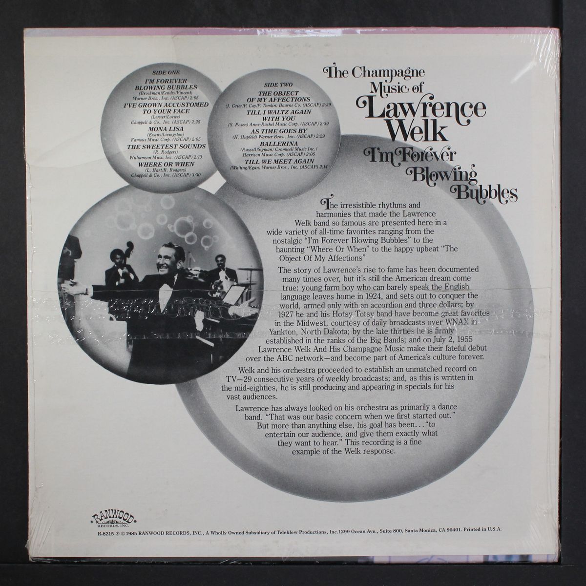 i'm forever blowing bubbles by LAWRENCE WELK