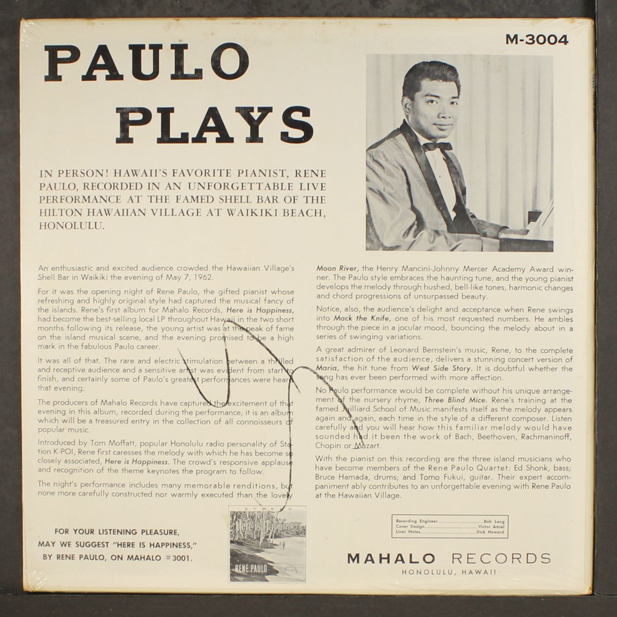 plays in person by RENE PAULO