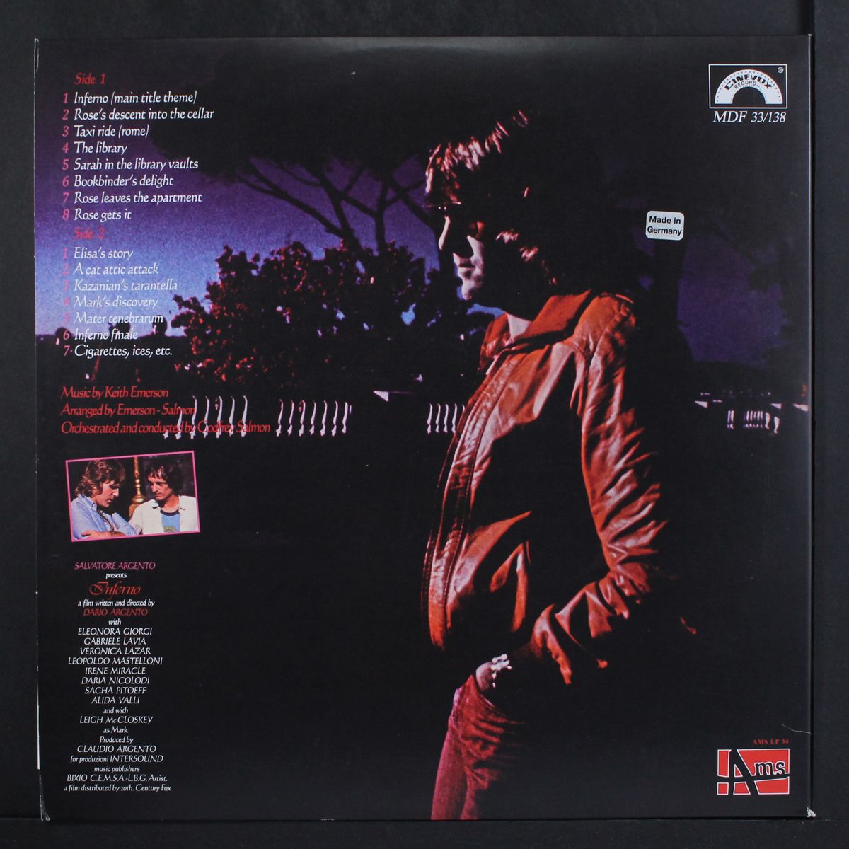 inferno (soundtrack) by KEITH EMERSON