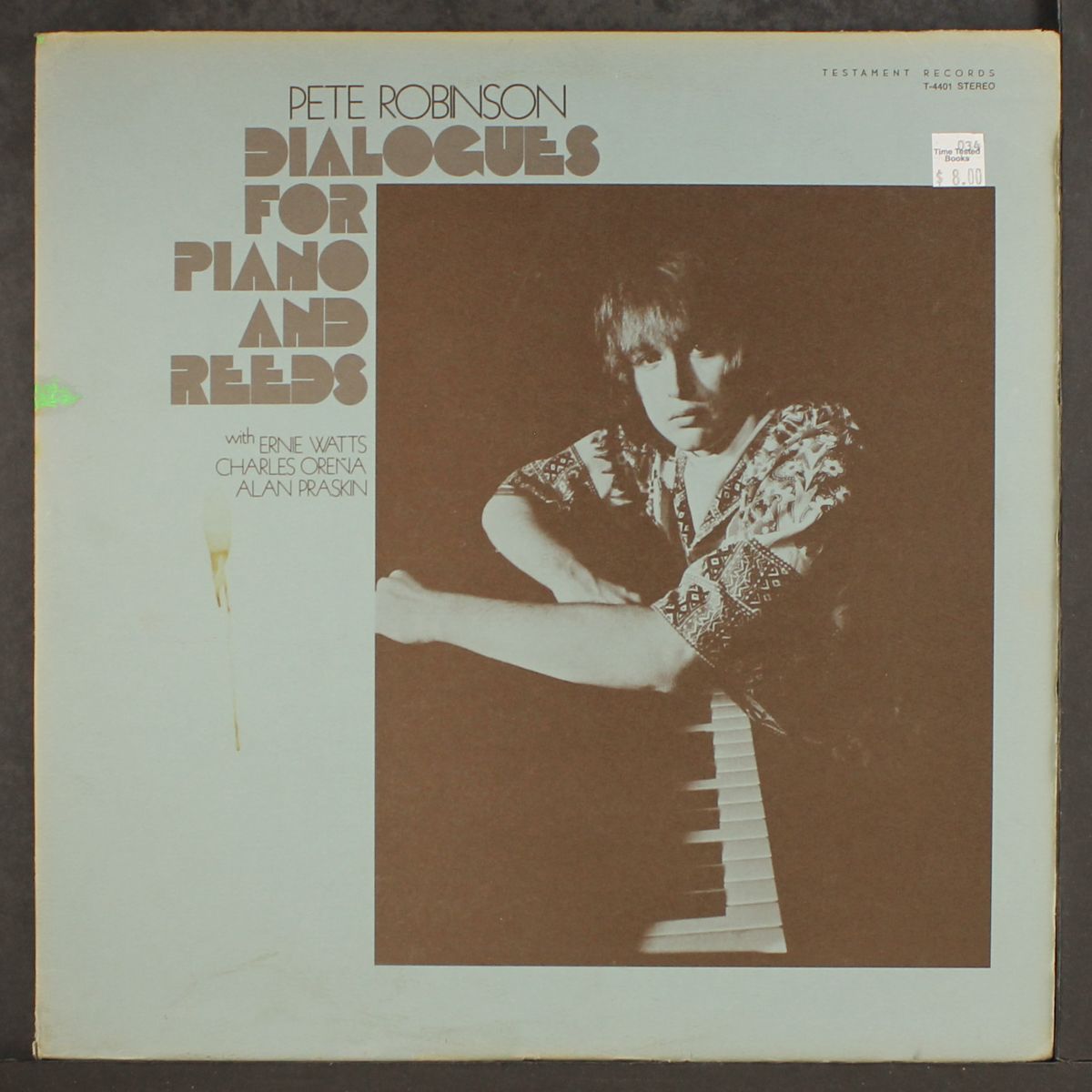 dialogues for piano and reeds by PETER ROBINSON