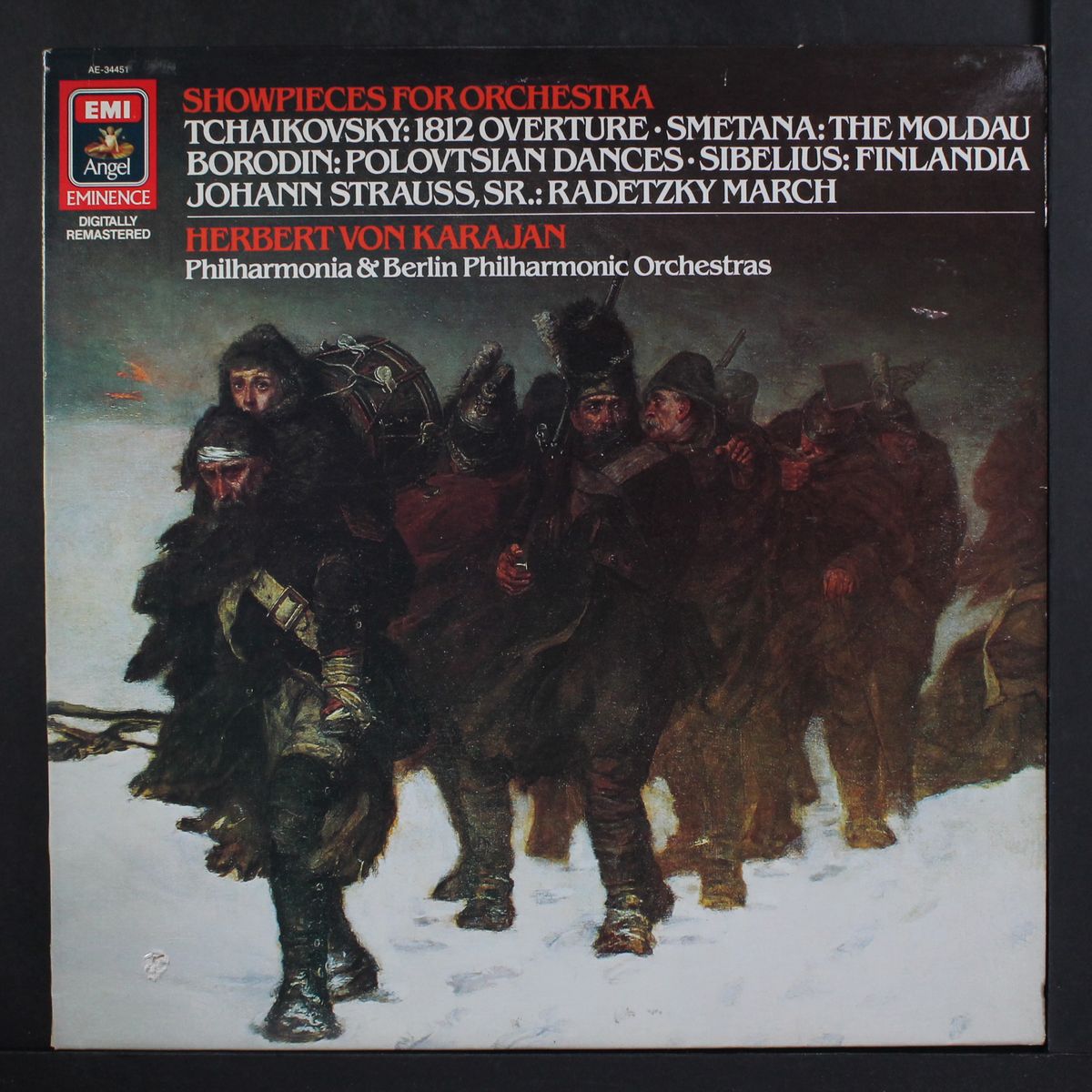 showpieces for orchestra by HERBERT VON KARAJAN