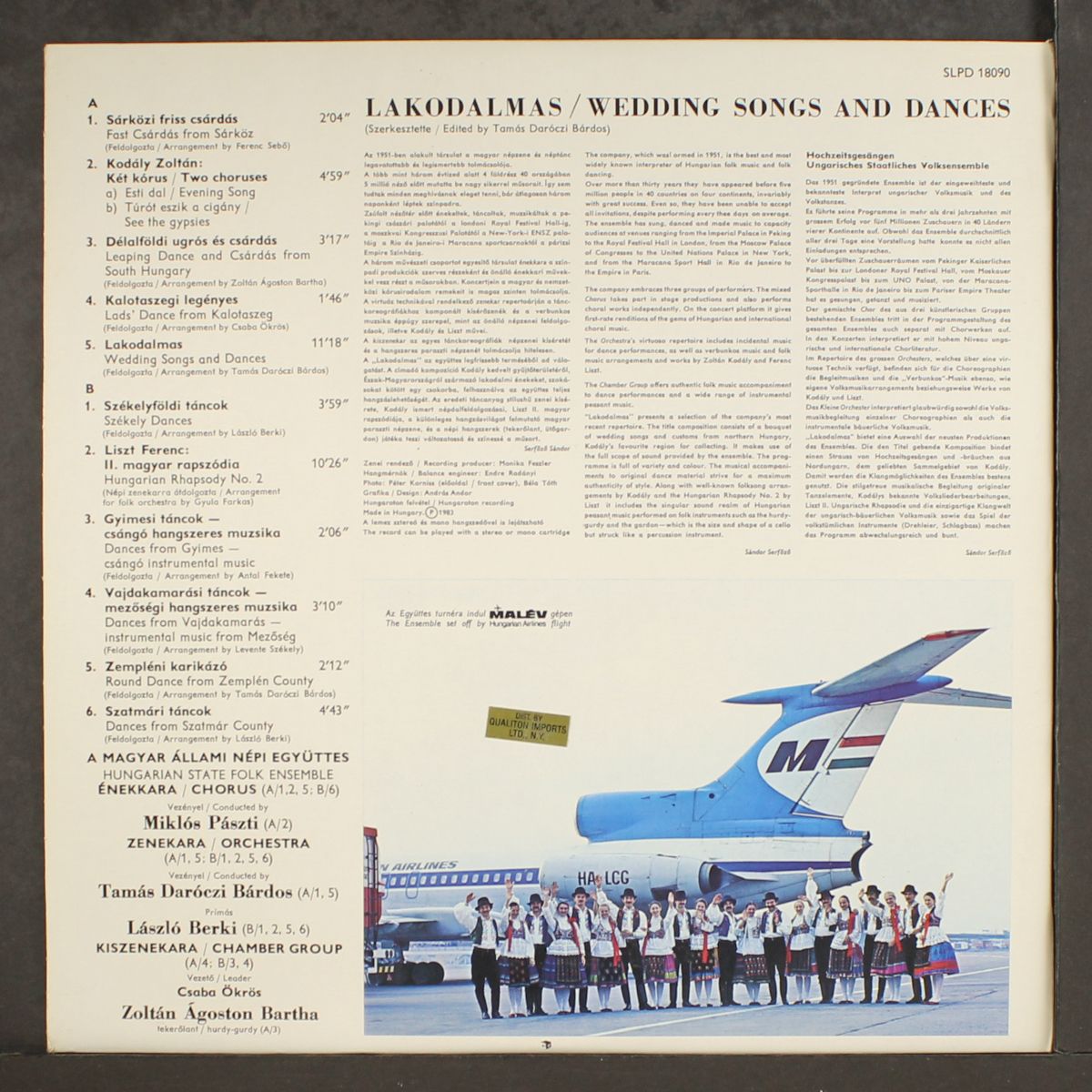lakodalmas - wedding songs and dances by HUNGARIAN STATE FOLK ENSEMBLE