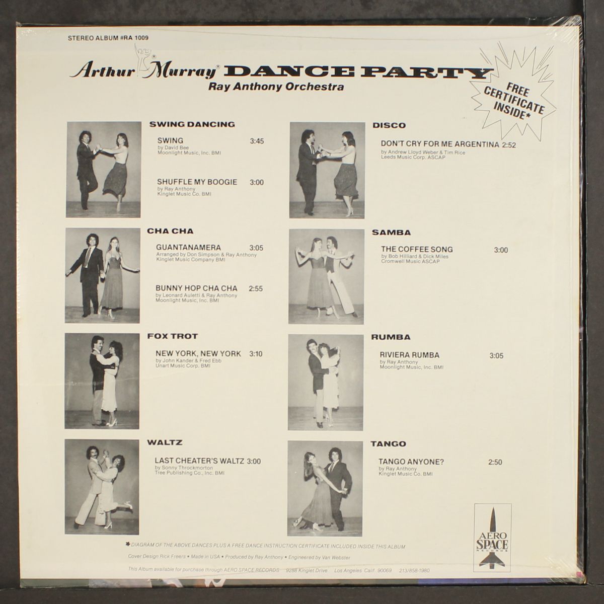 arthur murray dance party by RAY ANTHONY