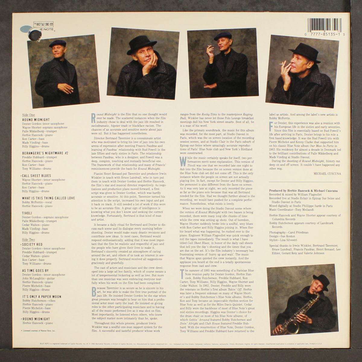 the other side of round midnight by DEXTER GORDON