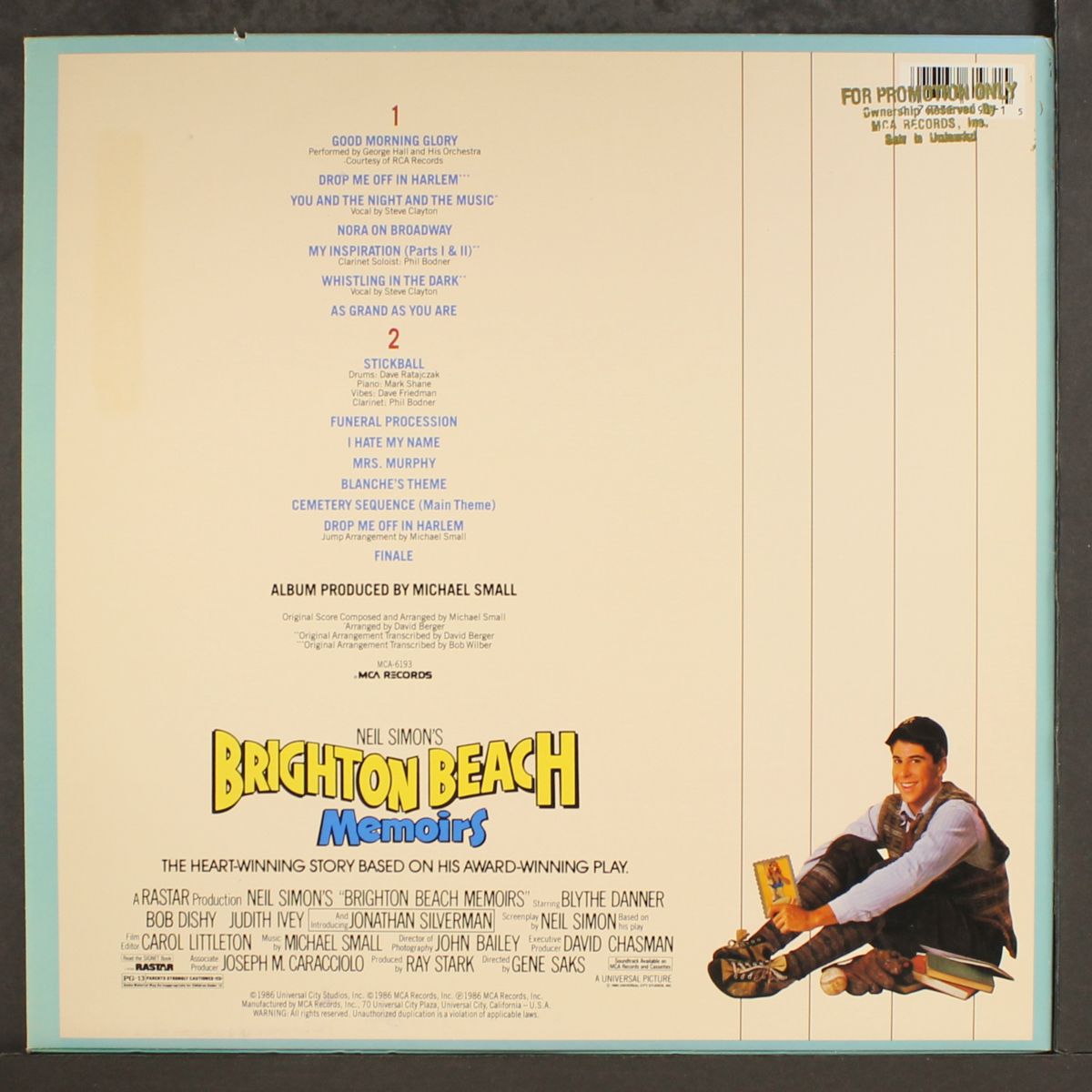 brighton beach memoirs by SOUNDTRACK