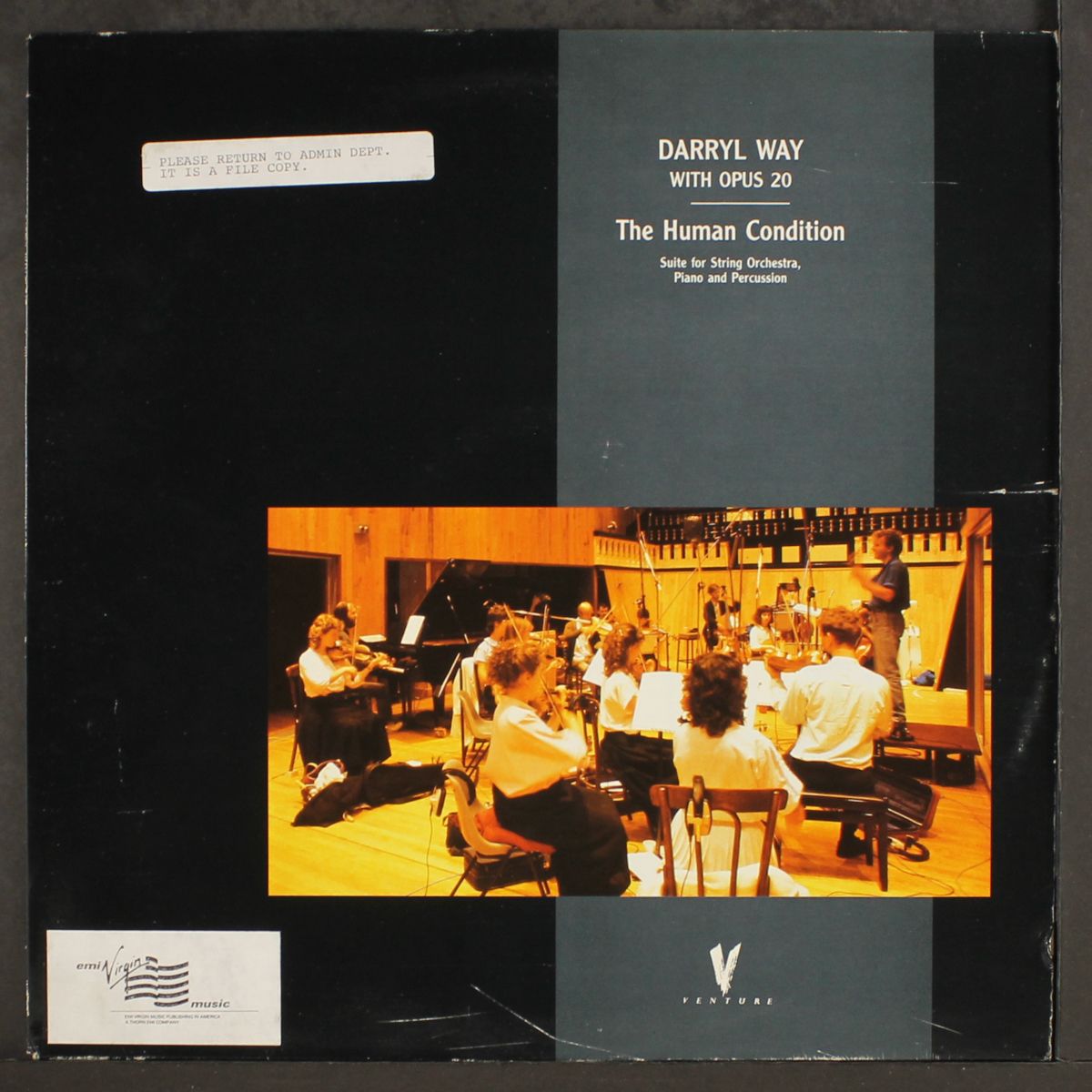 the human condition by DARRYL WAY & OPUS 20