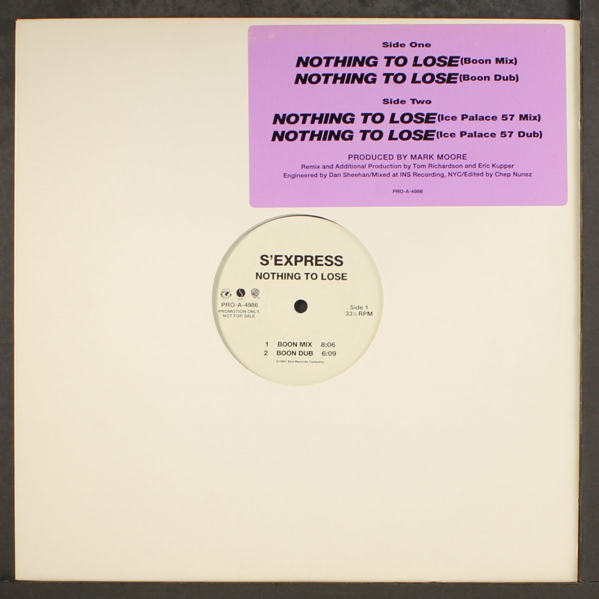 nothing to lose by S'EXPRESS