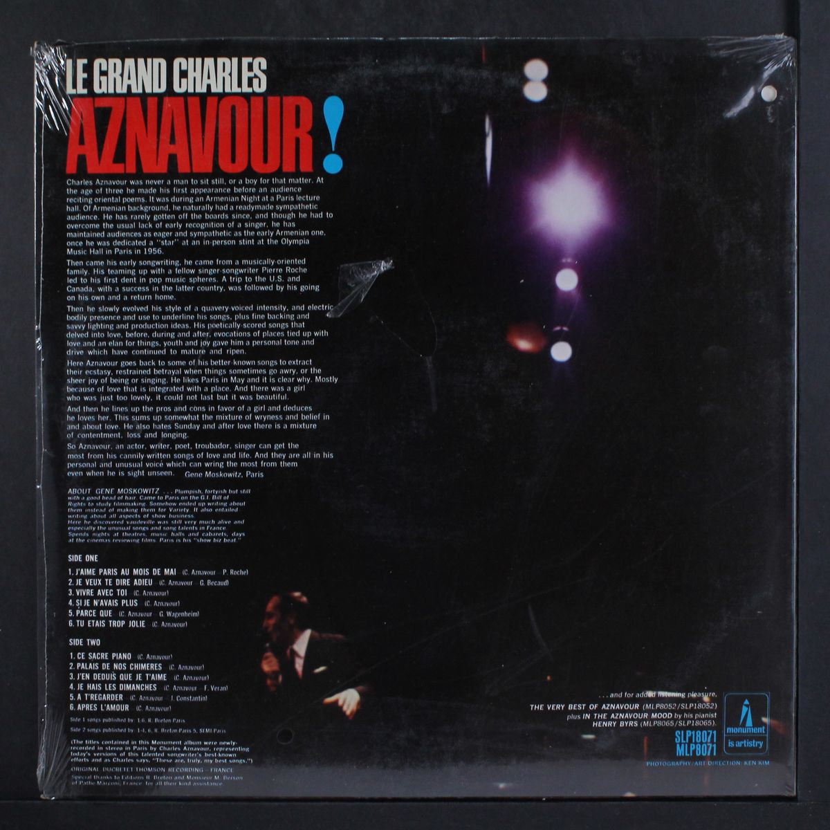 le grand charles! by CHARLES AZNAVOUR