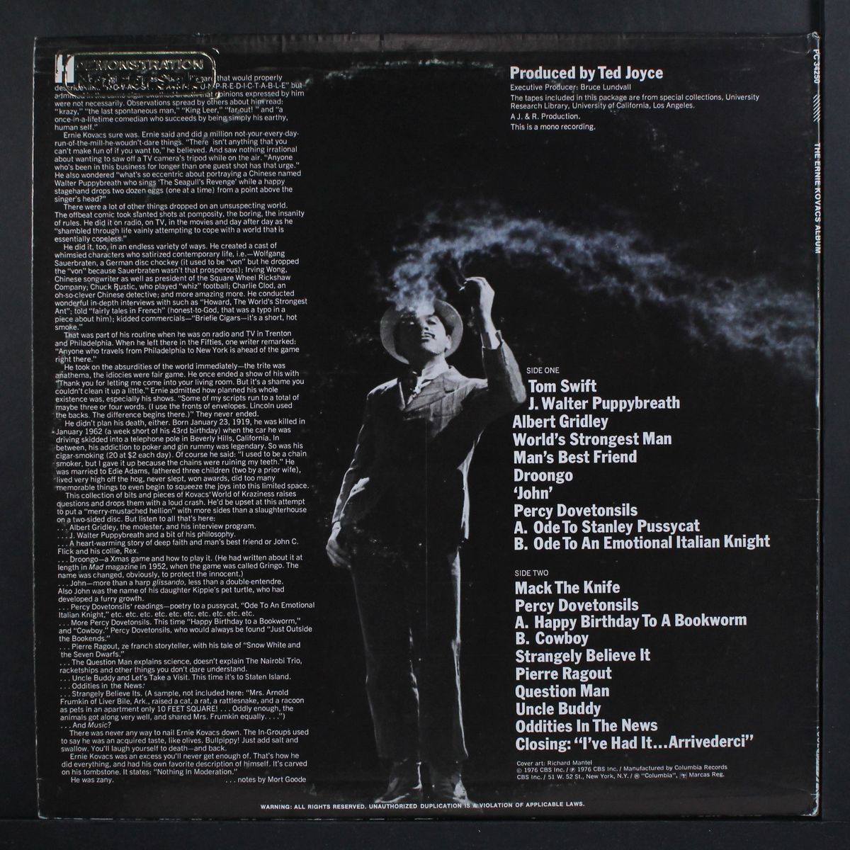 the ernie kovacs album by ERNIE KOVACS
