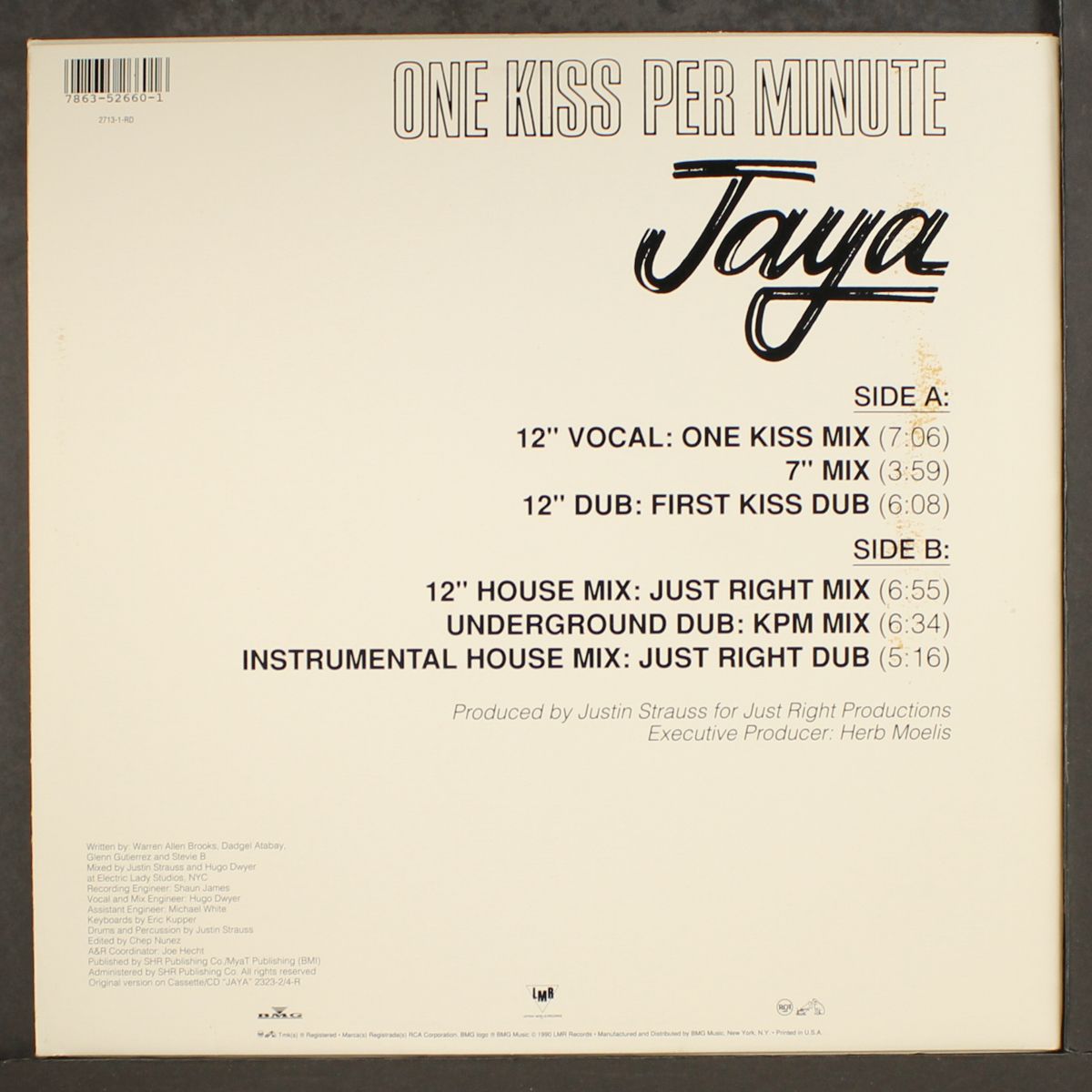 one kiss per minute by JAYA