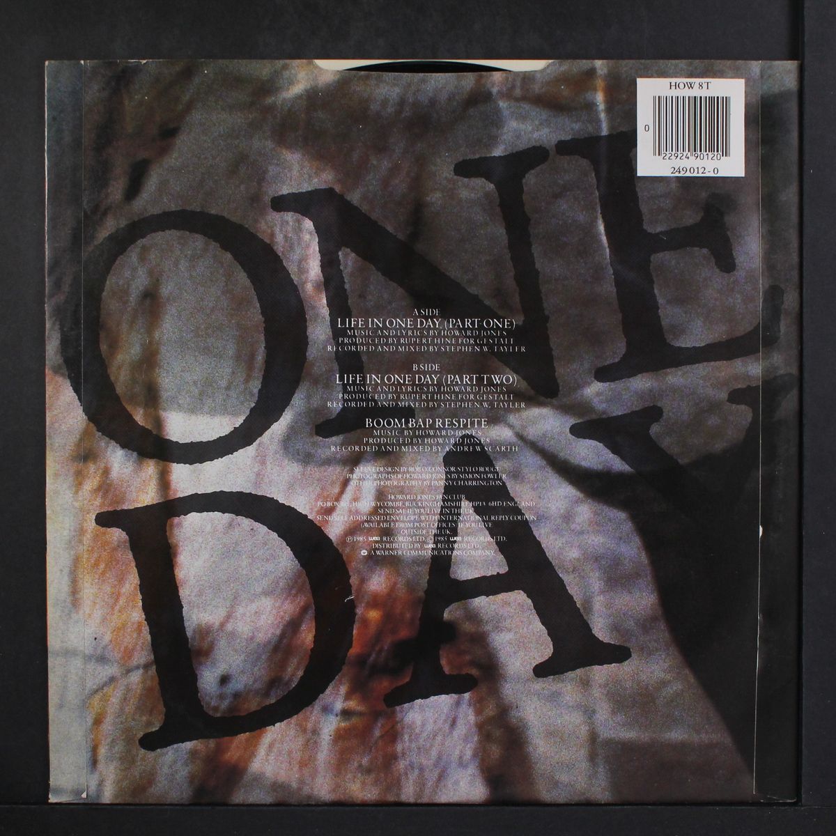 life in one day / boom bap respite by HOWARD JONES