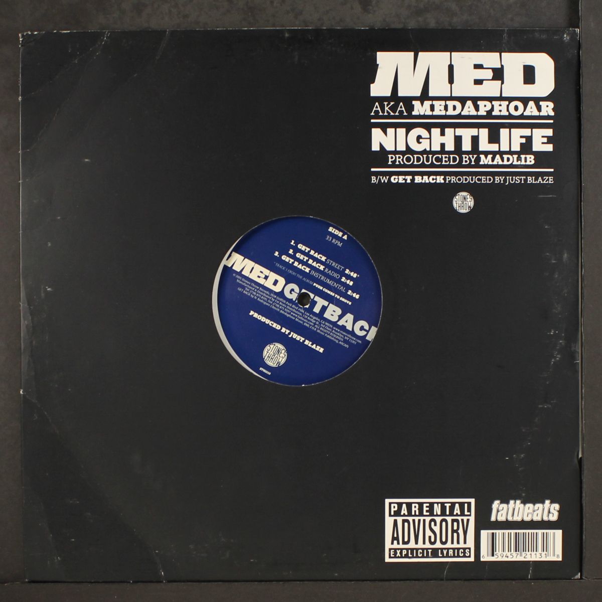 get back / nightlife by MED