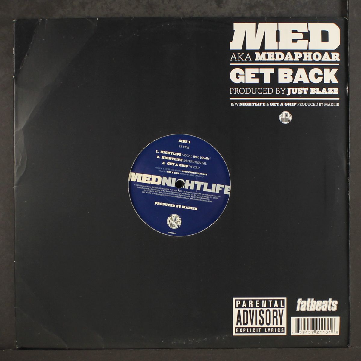 get back / nightlife by MED