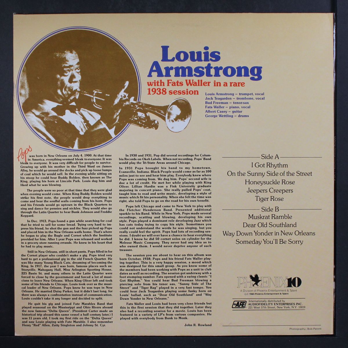 pops by LOUIS ARMSTRONG