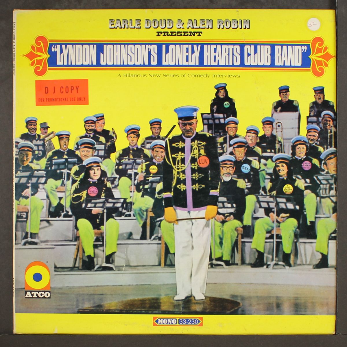 lyndon johnson's lonely hearts club band by VARIOUS