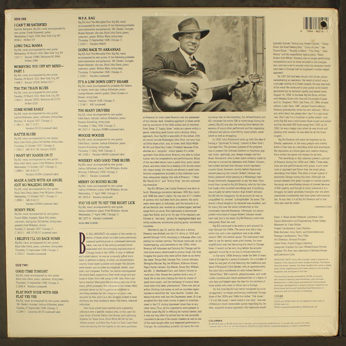 good time tonight by BIG BILL BROONZY