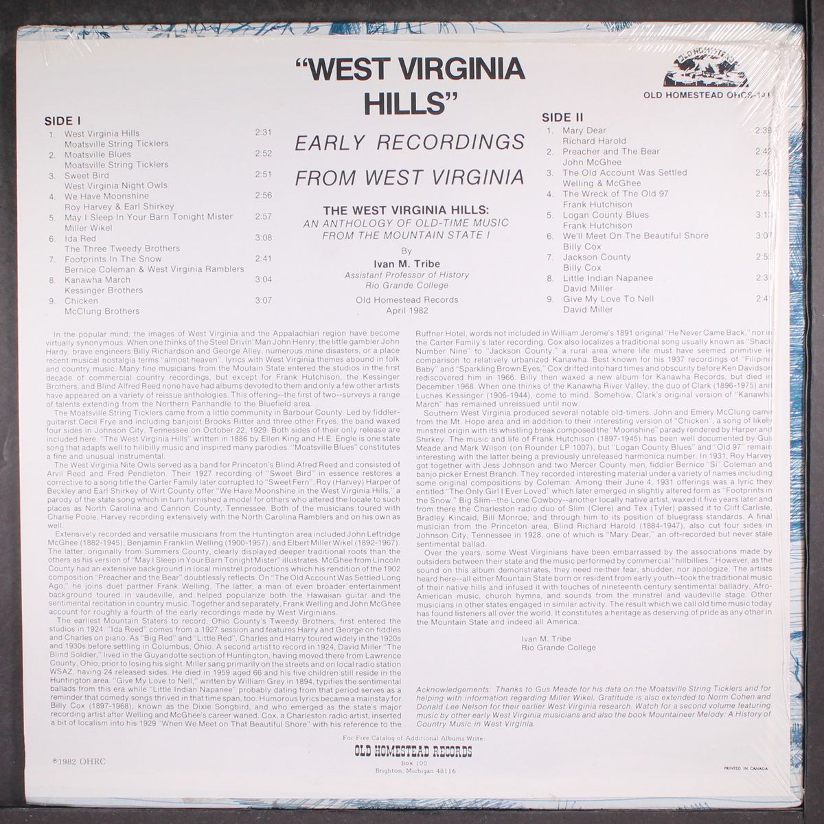 west virginia hills by VARIOUS