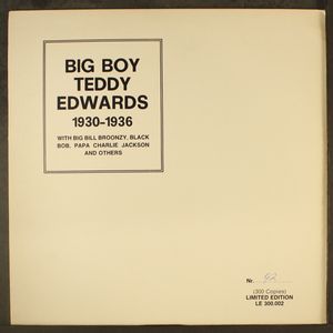 BIG BOY TEDDY EDWARDS