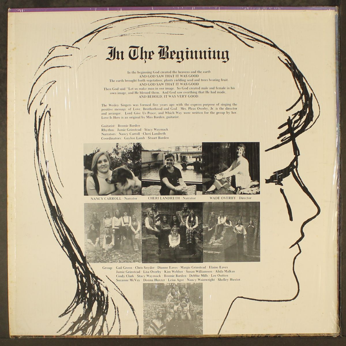 in the beginning by WESLEY SINGERS