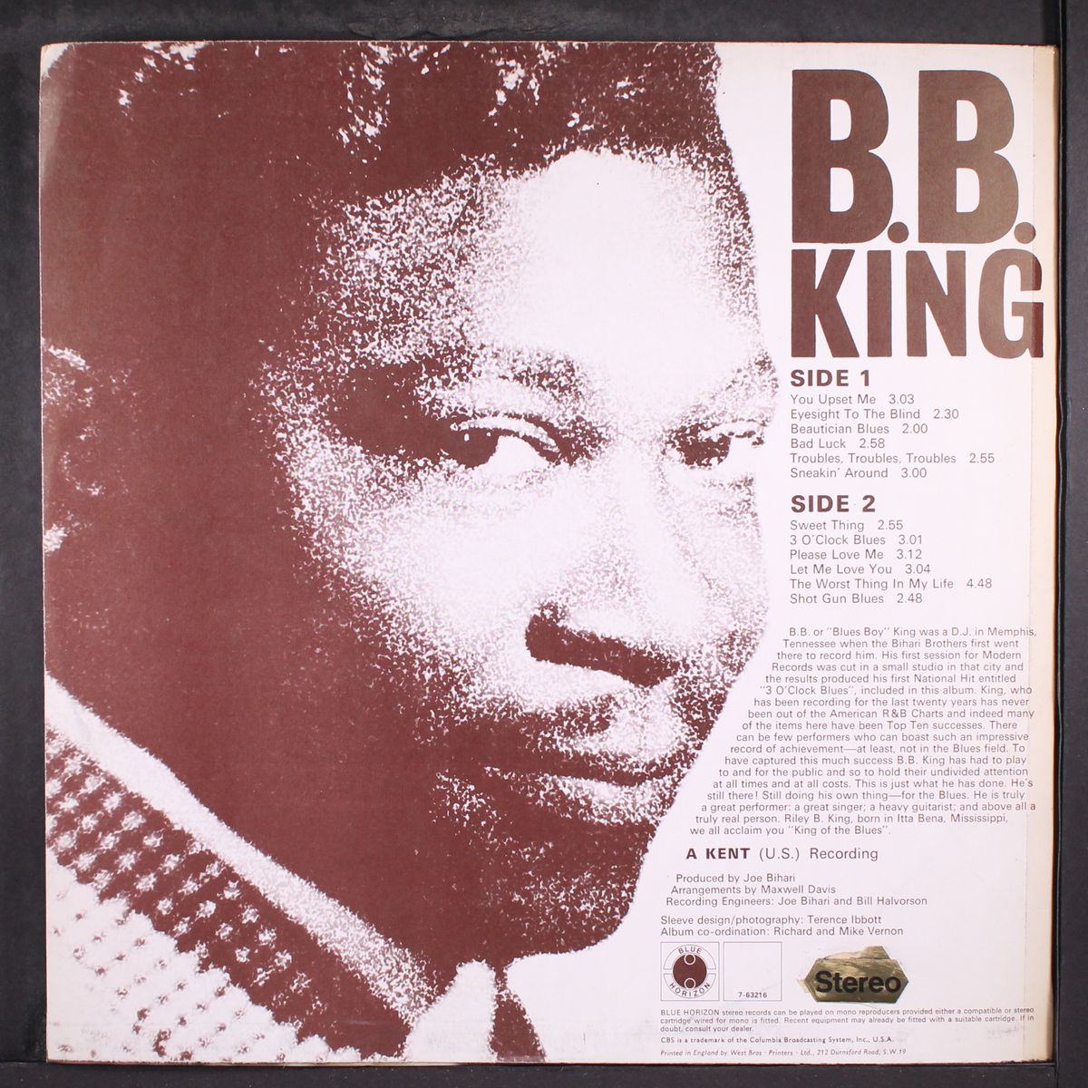 the b.b. king story chapter one born in itta bena, mississippi by B.B. KING