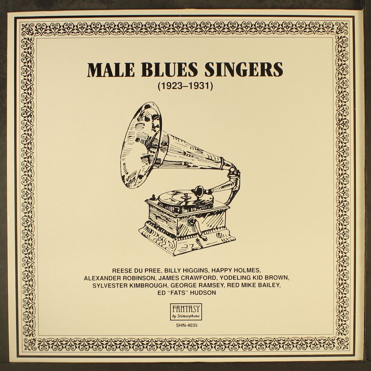 male blues singers (1923-1931) by VARIOUS