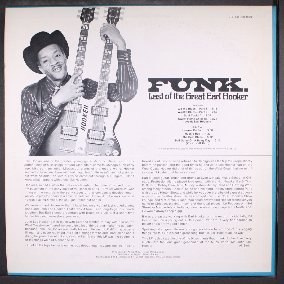 funk. last of the great... by EARL HOOKER