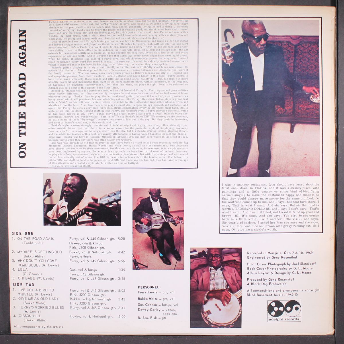 on the road again by FURRY LEWIS
