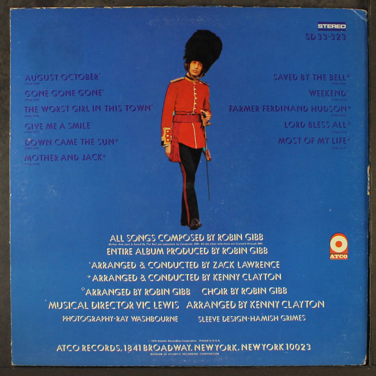 robin's reign by ROBIN GIBB