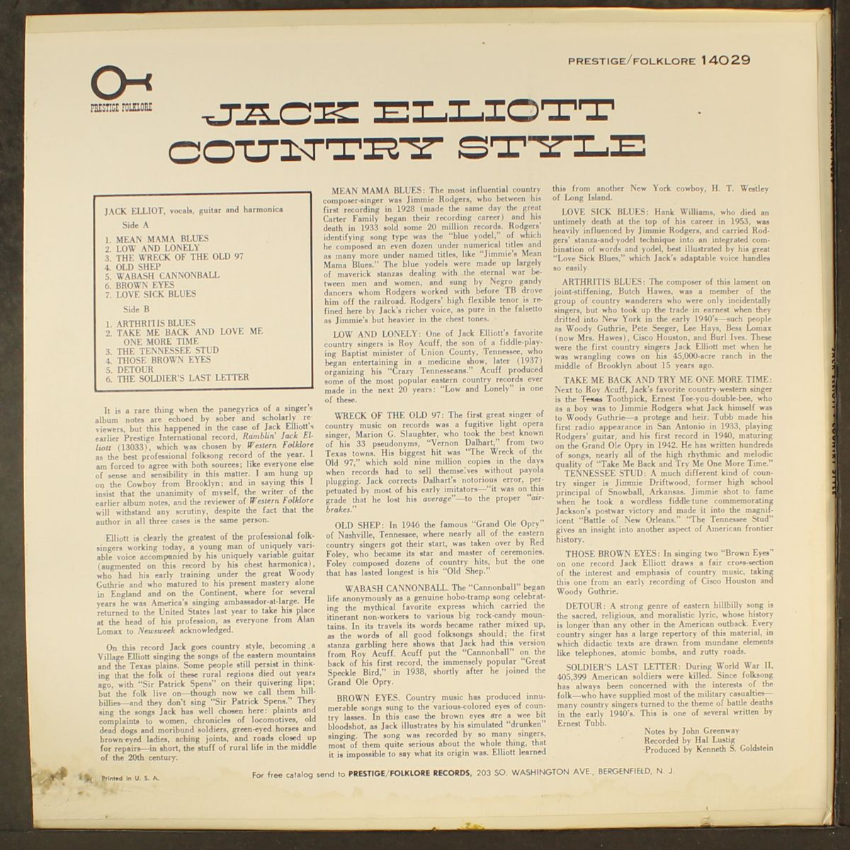 country style by JACK ELLIOTT