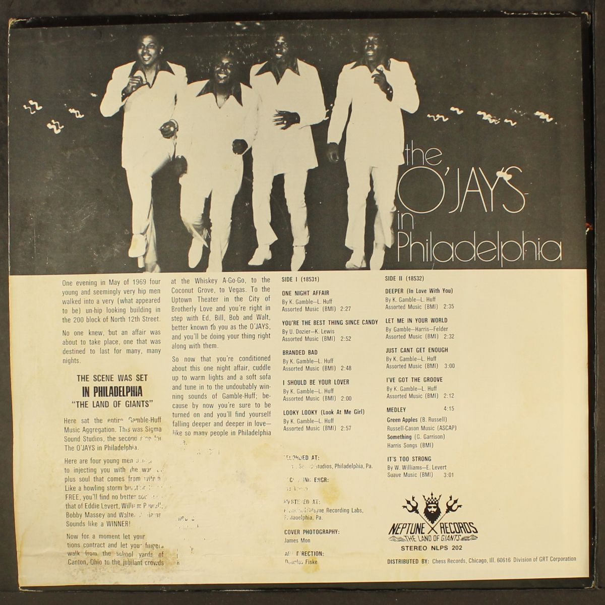 the o'jays in philadelphia by O'JAYS