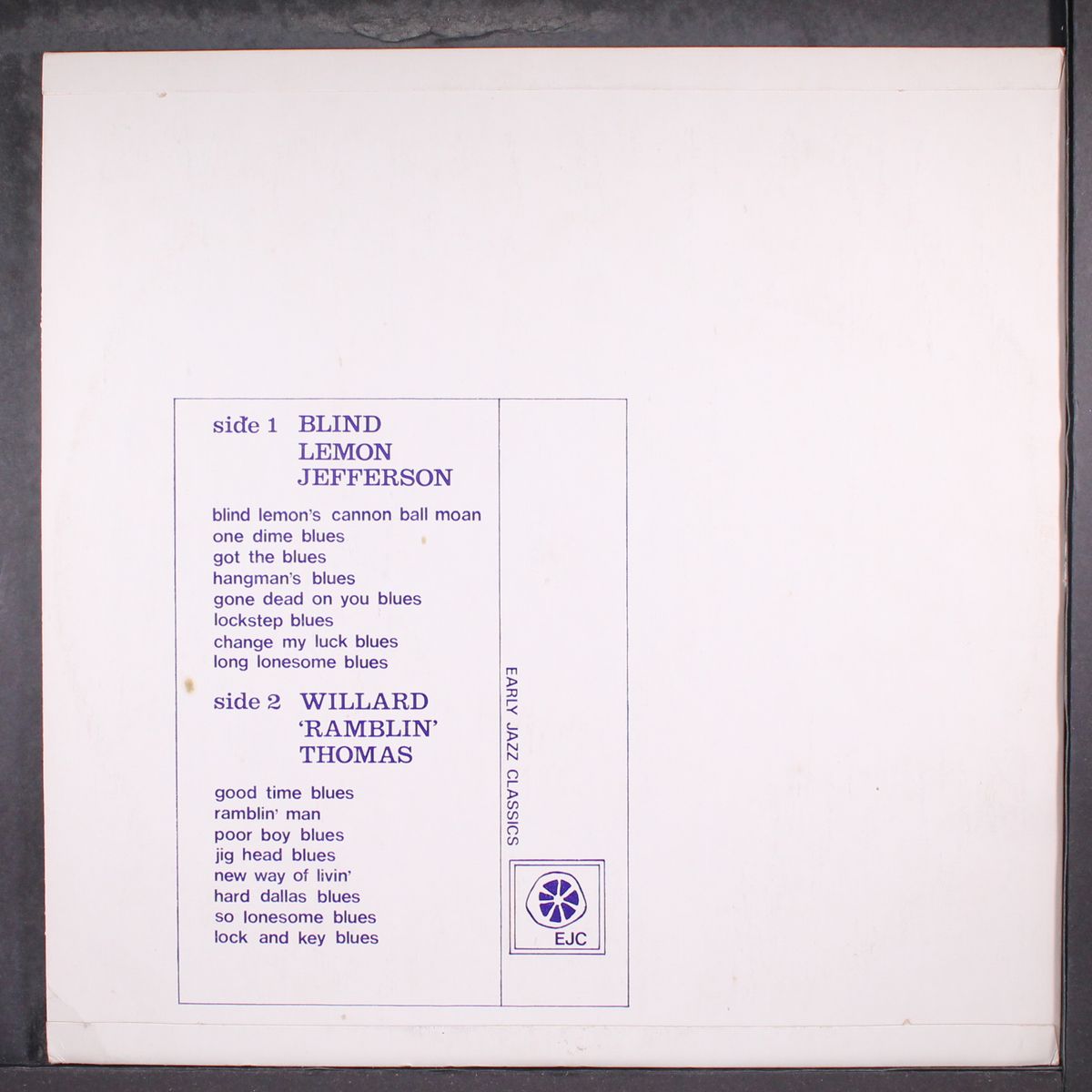 blind lemon jefferson & ramblin' thomas by BLIND LEMON JEFFERSON & RAMBLIN' THOMAS