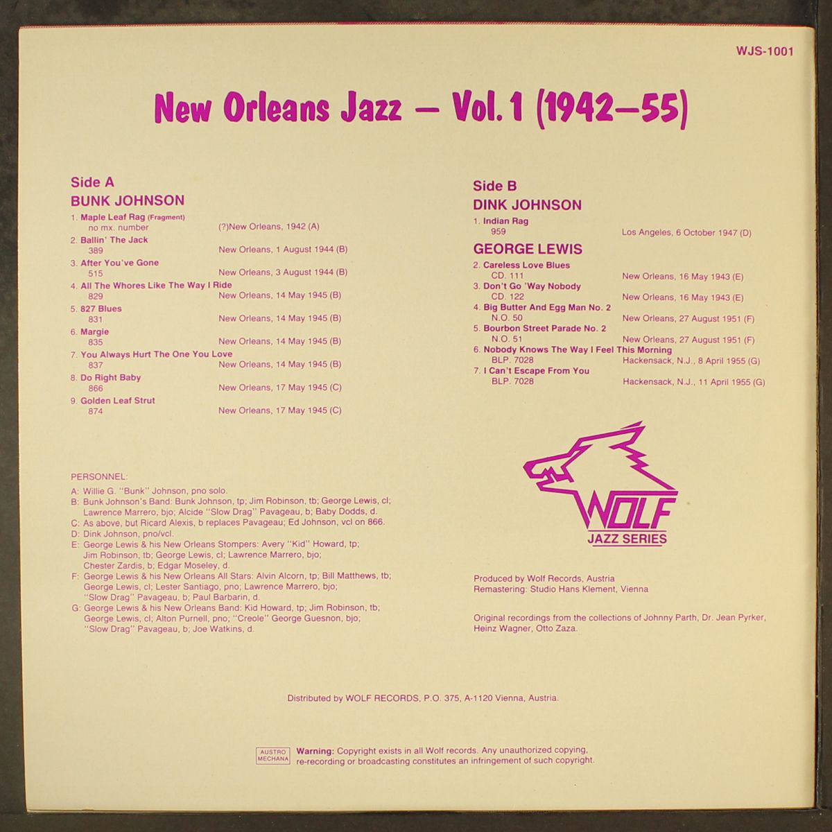 new orleans jazz, vol. 1 by VARIOUS