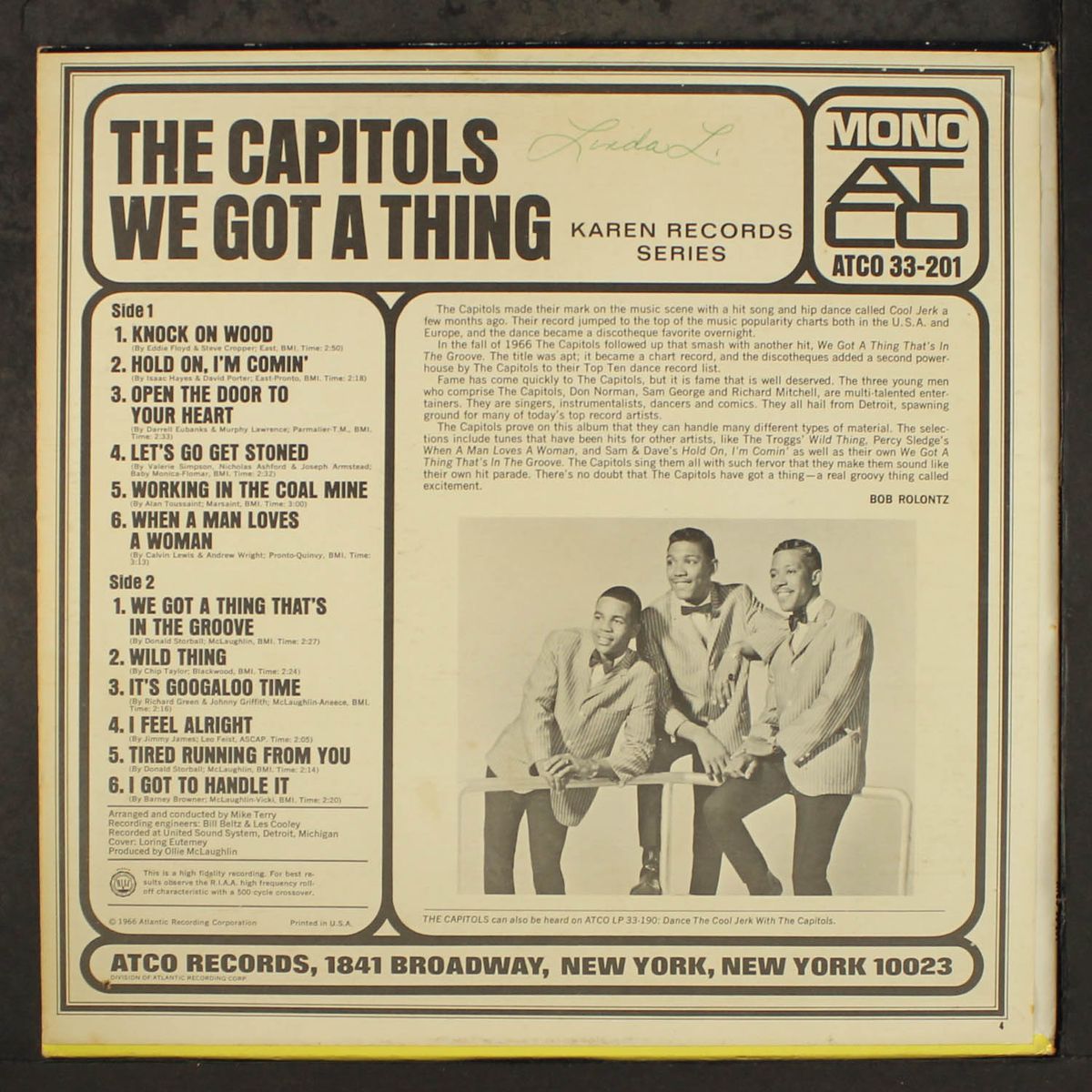 we got a thing by CAPITOLS