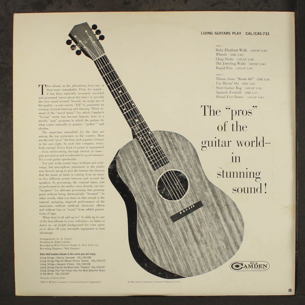 play by LIVING GUITARS